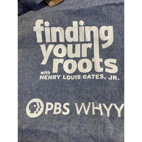 “finding Your Roots” Genealogy PBS TV Cotton Canvas Tote Bag Family Tree Show - Picture 2 of 7